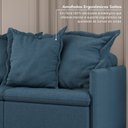 Ver imagem 5 de Sofá Retrátil e Reclinável 3 Lugares 180cm Dália CabeCasa MadeiraOriginals