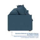 Ver imagem 7 de Sofá Retrátil e Reclinável 3 Lugares 180cm Dália CabeCasa MadeiraOriginals