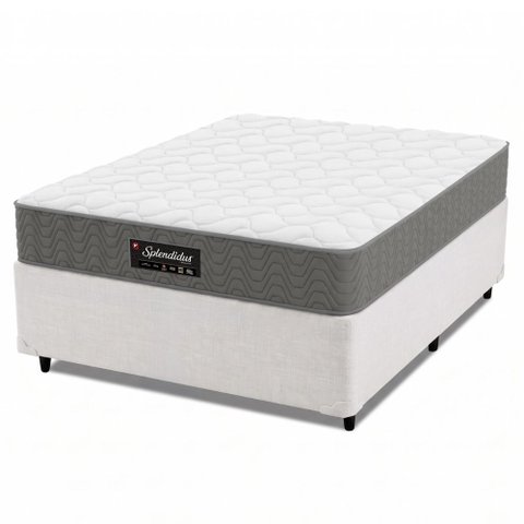 Cama Box Desmontável Colchão Queen Molas Ensacadas Splendido Munhoz