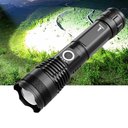 Ver imagem 4 de Lanterna  LED CREE Lorben T9 P50 Recarregável Potente 168000W Zoom 2000x