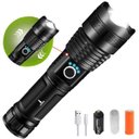 Ver imagem 7 de Lanterna  LED CREE Lorben T9 P50 Recarregável Potente 168000W Zoom 2000x