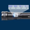 Ver imagem 6 de Lanterna  LED CREE Lorben T9 P50 Recarregável Potente 168000W Zoom 2000x