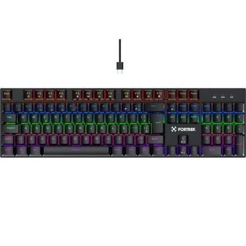 Teclado Gamer Mecânico Fortrek Gravity 100 Fullsized Switch Outemu Red B