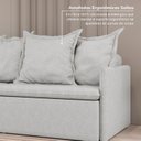 Ver imagem 5 de Sofá Retrátil e Reclinável 4 Lugares 240cm Dália CabeCasa MadeiraOriginals