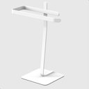 Ver imagem 2 de Porta Toalha Lavabo de Bancada Suporte Para Toalha Oslo:Branco