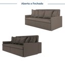 Ver imagem 4 de Sofá Retrátil e Reclinável 4 Lugares 240cm Dália CabeCasa MadeiraOriginals