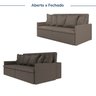 Sofá Retrátil e Reclinável 4 Lugares 240cm Dália CabeCasa MadeiraOriginals - 4