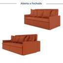 Ver imagem 4 de Sofá Retrátil e Reclinável 4 Lugares 240cm Dália CabeCasa MadeiraOriginals