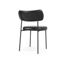 Kit 02 Cadeiras para Sala de Jantar Mila Couríssimo Preto - Mobili - 3