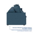 Ver imagem 7 de Sofá Retrátil e Reclinável 4 Lugares 240cm Dália CabeCasa MadeiraOriginals