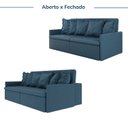 Ver imagem 4 de Sofá Retrátil e Reclinável 4 Lugares 240cm Dália CabeCasa MadeiraOriginals