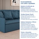 Ver mais imagens de Sofá Retrátil e Reclinável 4 Lugares 240cm Dália CabeCasa MadeiraOriginals