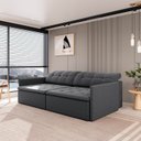 Ver imagem 2 de Sofá Retrátil e Reclinável 4 Lugares 260cm Dália CabeCasa MadeiraOriginals