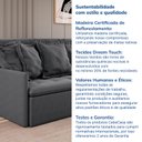 Ver mais imagens de Sofá Retrátil e Reclinável 4 Lugares 260cm Dália CabeCasa MadeiraOriginals