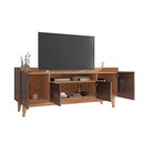 Ver imagem 3 de Rack para TV Jayce Detalhe Frisado Cinza Noce