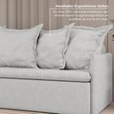 Ver imagem 5 de Sofá Retrátil e Reclinável 4 Lugares 280cm Dália CabeCasa MadeiraOriginals