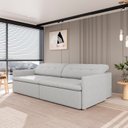 Ver imagem 2 de Sofá Retrátil e Reclinável 4 Lugares 280cm Dália CabeCasa MadeiraOriginals