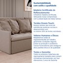 Ver mais imagens de Sofá Retrátil e Reclinável 4 Lugares 280cm Dália CabeCasa MadeiraOriginals