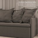 Ver imagem 5 de Sofá Retrátil e Reclinável 4 Lugares 280cm Dália CabeCasa MadeiraOriginals