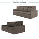 Ver imagem 4 de Sofá Retrátil e Reclinável 4 Lugares 280cm Dália CabeCasa MadeiraOriginals