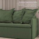 Ver imagem 5 de Sofá Retrátil e Reclinável 4 Lugares 280cm Dália CabeCasa MadeiraOriginals