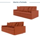 Ver imagem 4 de Sofá Retrátil e Reclinável 4 Lugares 280cm Dália CabeCasa MadeiraOriginals