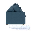 Ver imagem 7 de Sofá Retrátil e Reclinável 4 Lugares 280cm Dália CabeCasa MadeiraOriginals