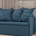 Ver imagem 5 de Sofá Retrátil e Reclinável 4 Lugares 280cm Dália CabeCasa MadeiraOriginals