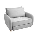 Ver imagem 3 de Sofá Cama Solteiro 105cm Mode CabeCasa MadeiraOriginals Cinza