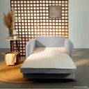 Ver imagem 2 de Sofá Cama Solteiro 105cm Mode CabeCasa MadeiraOriginals Cinza