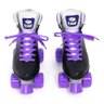 Patins Bel Quad Retro Basic Preto/roxo Tam 37 - 9