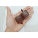 Ver imagem 3 de Kit 12 Pés Cama Box Baú Casal Modelo Mini 3 Cm de Altura Madeira Maciça Cor:marrom