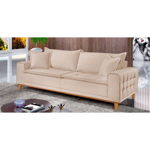 Sofá Fixo Orfeu 2 Lugares Luxo 160cm Castellar Móbile