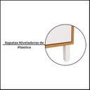 Ver imagem 4 de Balcão 80cm 3 Gavetas com Toalheiro Cozinha Milão Branco/Ártico/Freijó Rocks