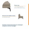Sofá Modular 2 Lugares com Chaise 200cm Calla CabeCasa MadeiraOriginals - 5