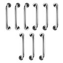 Ver imagem 1 de Barra de Apoio Aço Inox 40cm Kit 9 Unidades Deficiente Cadeirante Idoso Banheiro Box Suporte Seguran