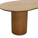 Ver imagem 2 de Mesa de Jantar Sicília 8 Lugares Orgânico Laminado Cinamomo 240x120cm
