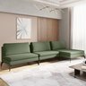 Sofá Modular 3 Lugares com Chaise 300cm Calla CabeCasa MadeiraOriginals - 1