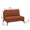 Sofá Modular 4 Lugares com Chaise 400cm Calla CabeCasa MadeiraOriginals - 4