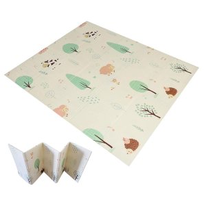 Tapete Infantil Bebe Criança Tatame Grande Dupla Face Emborrachado Macio Seguro Dobravel Antiderrapa