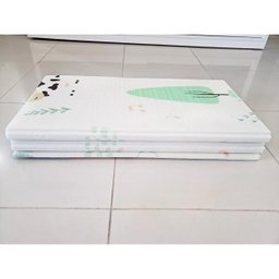 Tapete Infantil Bebe Criança Tatame Grande Dupla Face Emborrachado Macio Seguro Dobravel Antiderrapa - 5