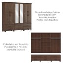 Ver imagem 4 de Guarda Roupa 6p 6g Espelho Madeira Maciça 248 Cm 2254 Cafe Milani Store