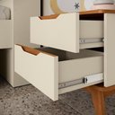 Ver imagem 5 de Quarto Infantil 3 Peças Crescer com Cama Mesa de Cabeceira e Cômoda Argila e Jequetiba Kappesberg