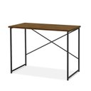 Ver imagem 3 de Mesa Escrivaninha para Estudo Office 0,76 Cm Miami Imbuia/ Preto