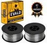 Kit 2 Unidades Arame para Solda MIG 0,8mm Rolo com 1 KG s| Gás com Fluxo Flux Core E71T1-GS EVALD - 1