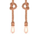 Ver imagem 5 de Lustre Pendente Corda para 1 Lâmpada E27 Bivolt