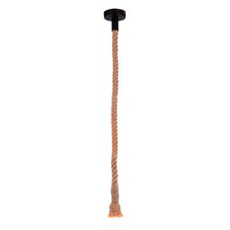 Lustre Pendente Corda para 1 Lâmpada E27 Bivolt - 2