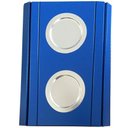 Ver imagem 2 de Esteira Bandeja Braço De Sofá Azul Bic Porta Copos Em Alumínio. M A Sorprezo
