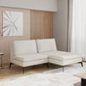 Sofá Modular 2 Lugares com Chaise 150cm Calla CabeCasa MadeiraOriginals - 1