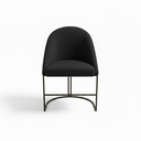 Ver imagem 2 de Cadeira Poltrona Estofada Decorativa Lua Premium Preto